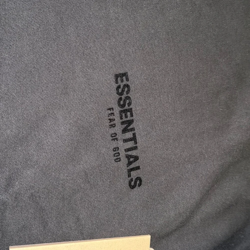 Fear of God Essentials Black/Stretch limo Hoodie BNWT 100% Authentic Unisex ✅ - Picture 4 of 5